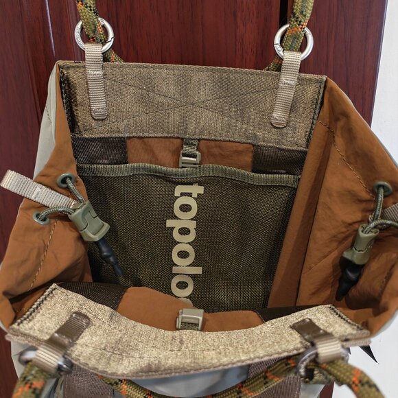 Pre-owned Topologie Crossbody Bag Rope Strap Unisex Small - Picture 5 of 5